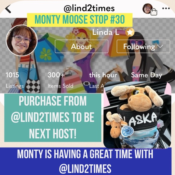 MONTY MOOSE TRACKING! Where in the Posh Universe is Monty Moose? - Picture 1 of 16